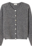 Vitow Cardigan Steel Melange