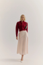 Bella Cashmere Cardigan Merlot