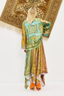 Clemenza Spliced Silk Shirt Multi