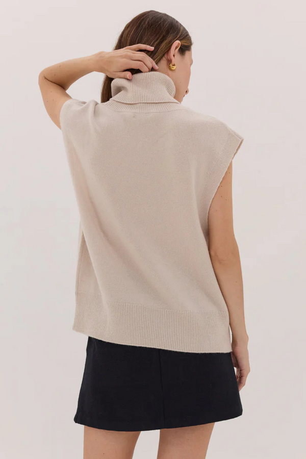 The Roll Neck Vest Jasmine