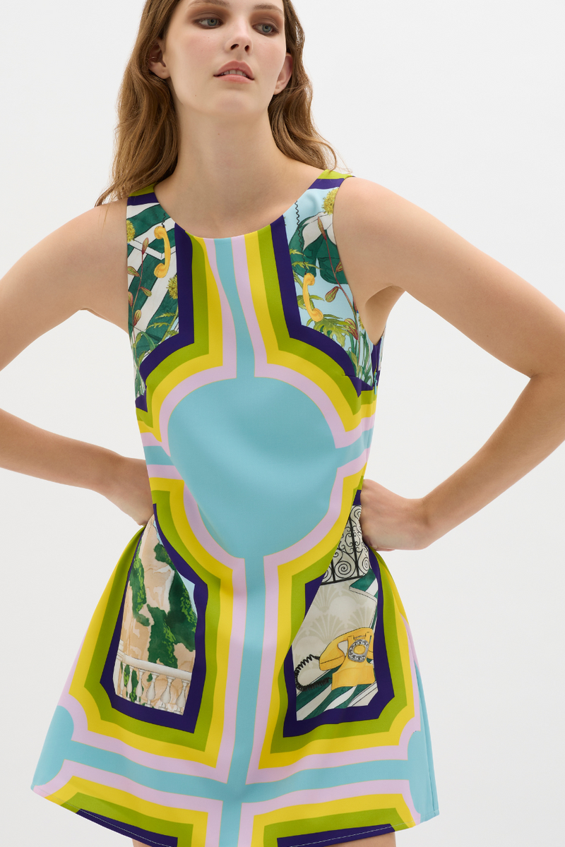 Looking Glass Tailored Electra Dress Blue