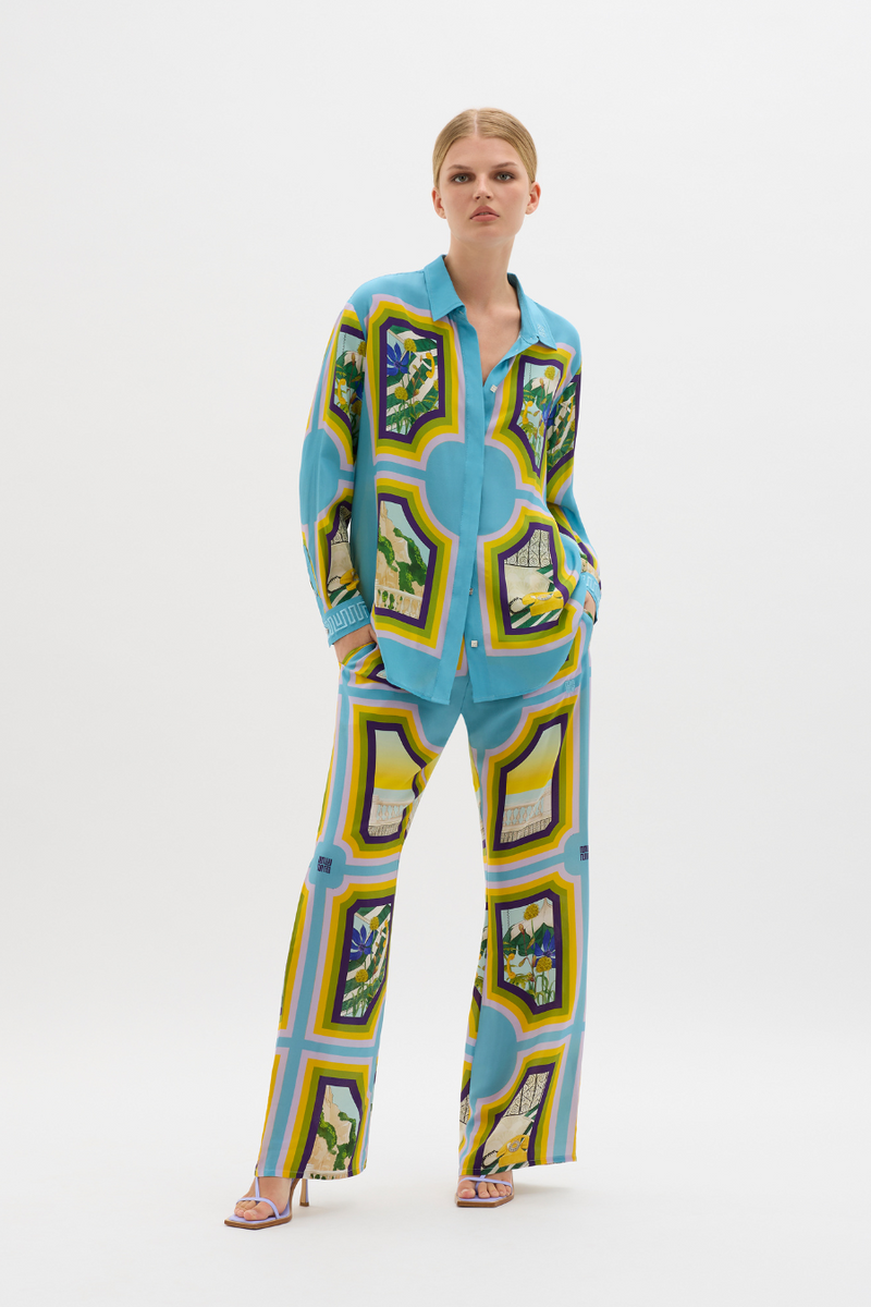 Looking Glass Pant Blue