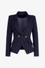 Crossover Blazer Navy Pinstripe