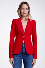Classic Duchess Blazer Red