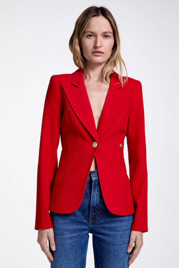 Classic Duchess Blazer Red