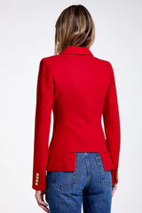 Classic Duchess Blazer Red