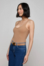Nica Scoopneck Bodysuit Cinnamon Swirl