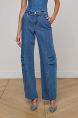 Zara Barrel-Leg Jean Memphis