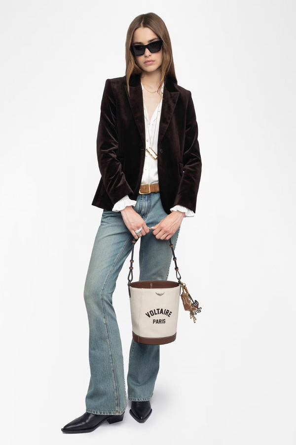 Vavy Blazer Dark Chocolate
