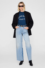 Jaylin Tee Paris Washed Navy