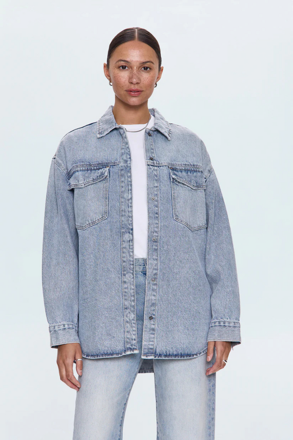 Mandy Oversized Shacket Paloma