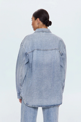 Mandy Oversized Shacket Paloma