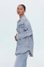 Mandy Oversized Shacket Paloma