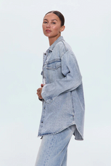 Mandy Oversized Shacket Paloma