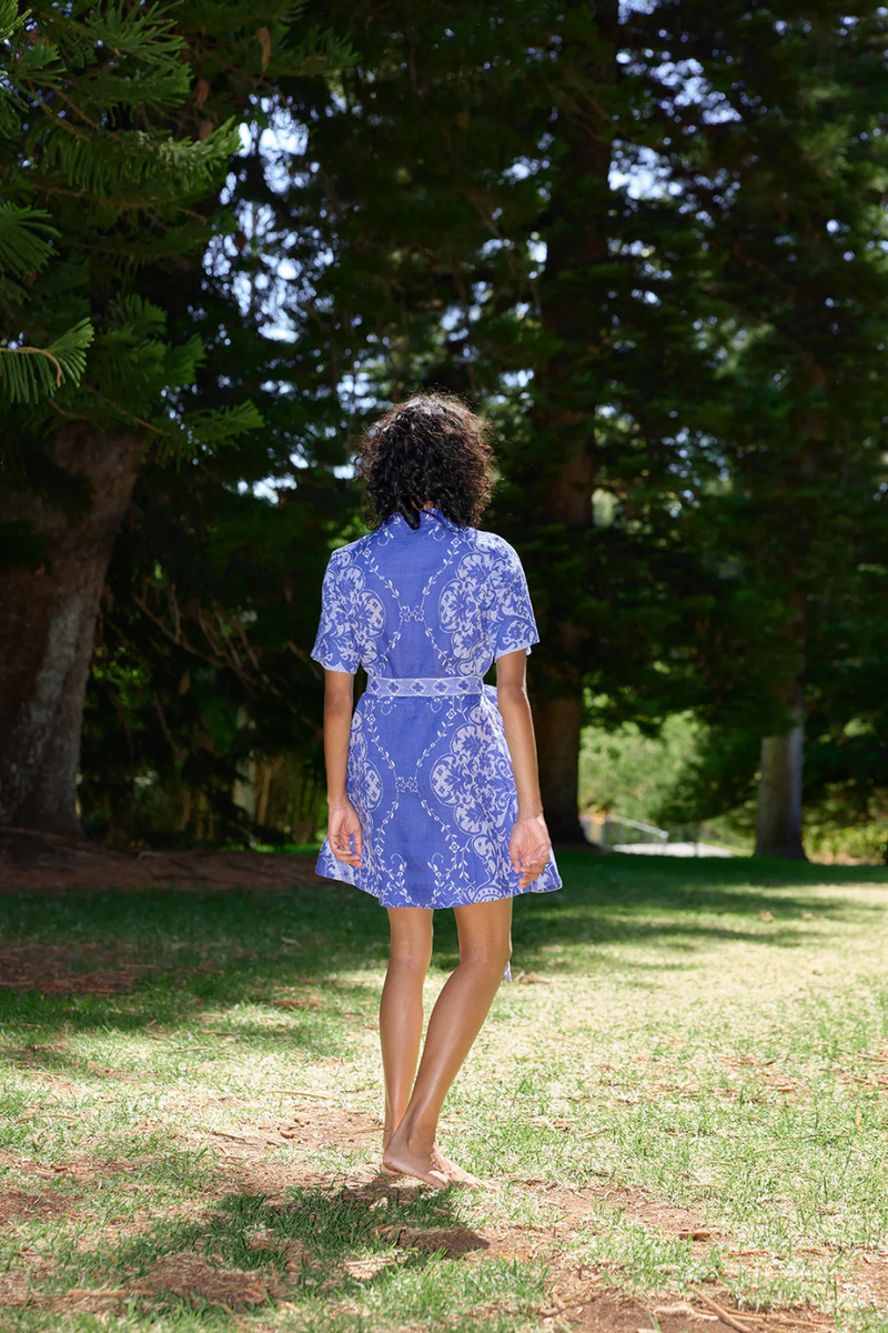 Nami Dress Royal Antique