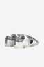PRSX Low Woman Veau Metal Leo Blanc Noir
