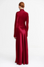 Brosa Maxi Skirt Crimson