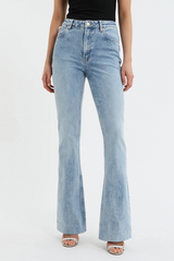 Gisele Flare Jean Blue Light