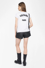 Tunisien Henley Top White