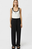 Nora Contrast Bind Scoop Neck Tank