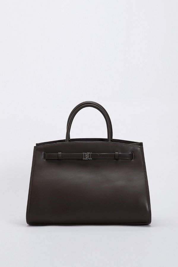 RCL Morgan Large Handbag Chocolate Brown