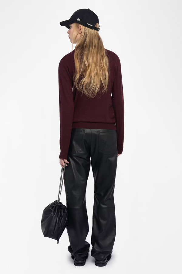 Ivy Sweater Burgundy