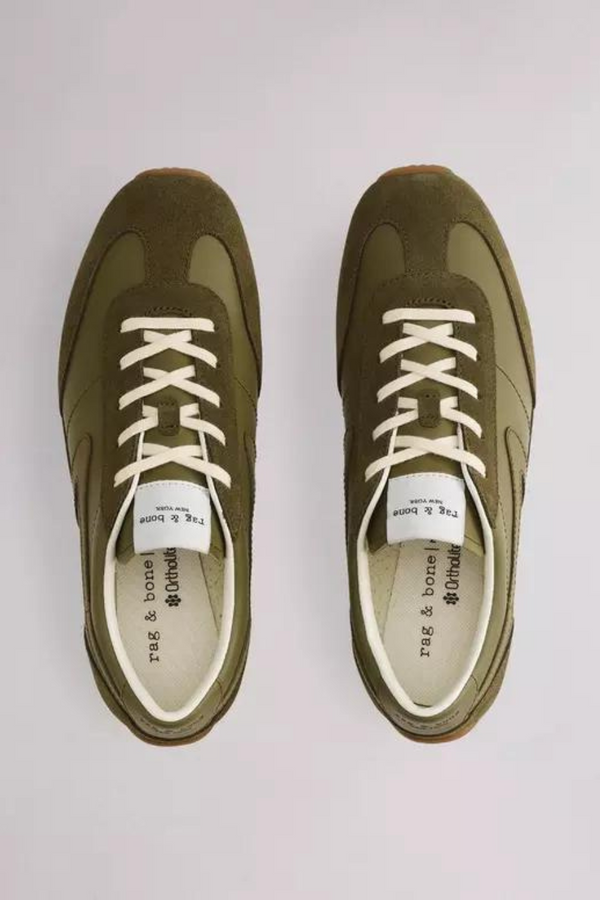 Retro Runner Slim Martini Olive