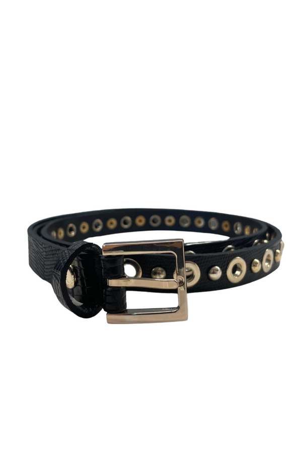 Zoe Studded Belt Nero