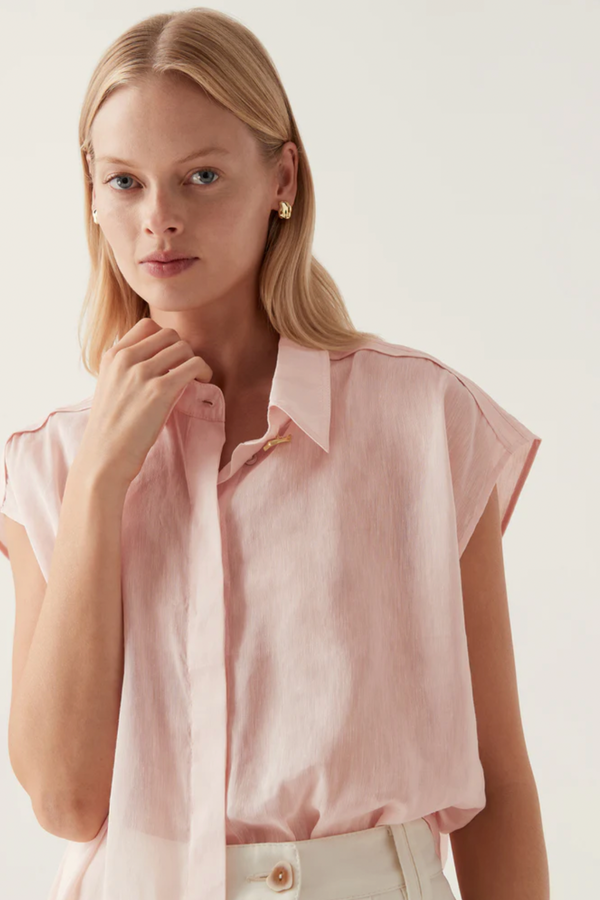 Solana Oversized Shirt Soft Pink