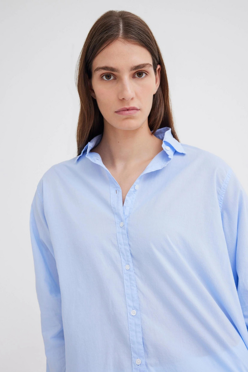 Roq Cotton Shirt Big Blue