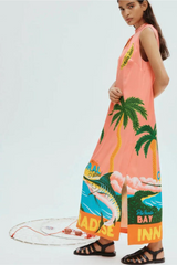 Paradiso Silk Midi Dress