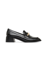 Serena Crescent Loafer Black