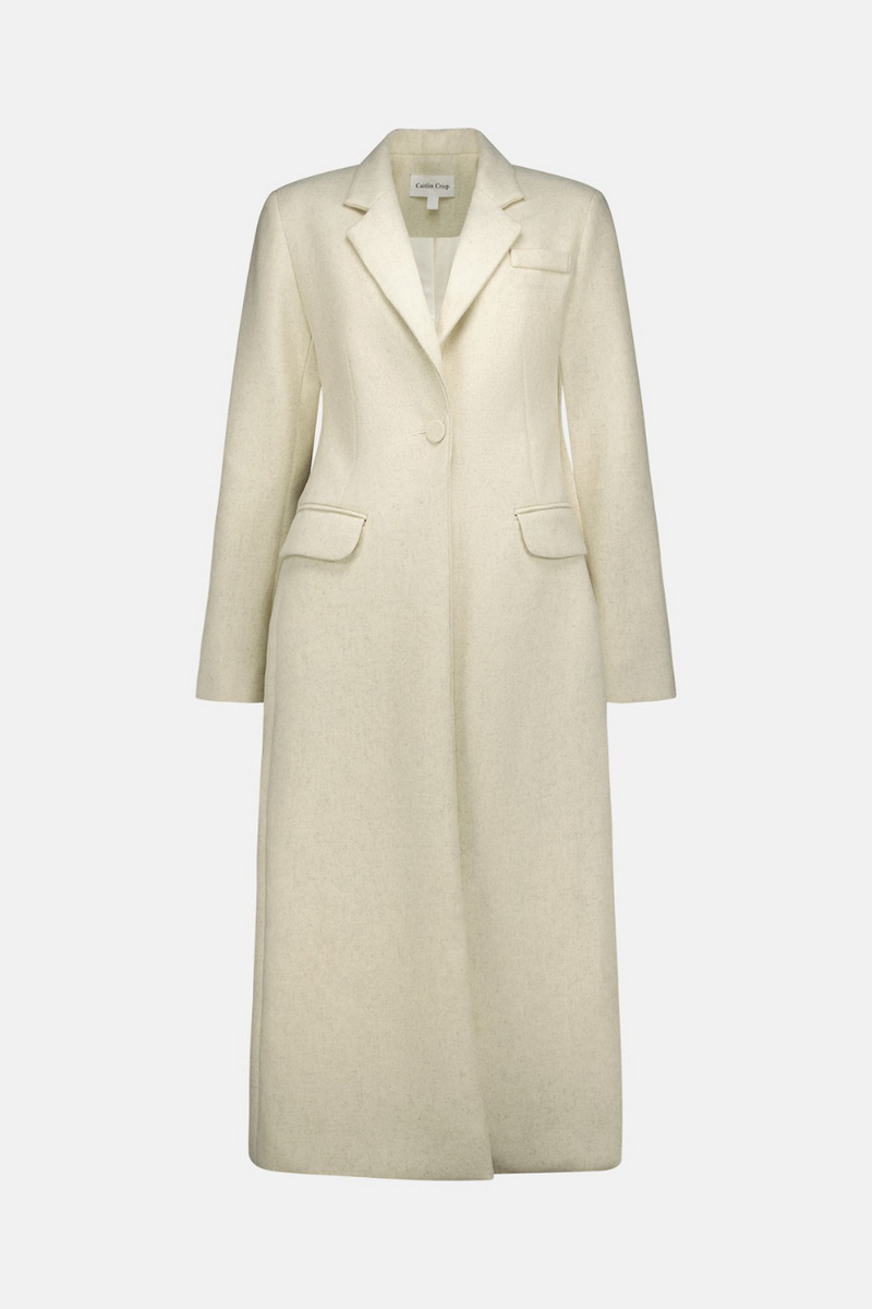 Vice Coat Ivory Marle