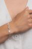 Ayllu Bracelet Sterling Silver - White Zircon