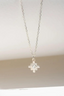 Inka Necklace Sterling Silver - White Zircon