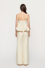 Mimi Peplum Top Cream
