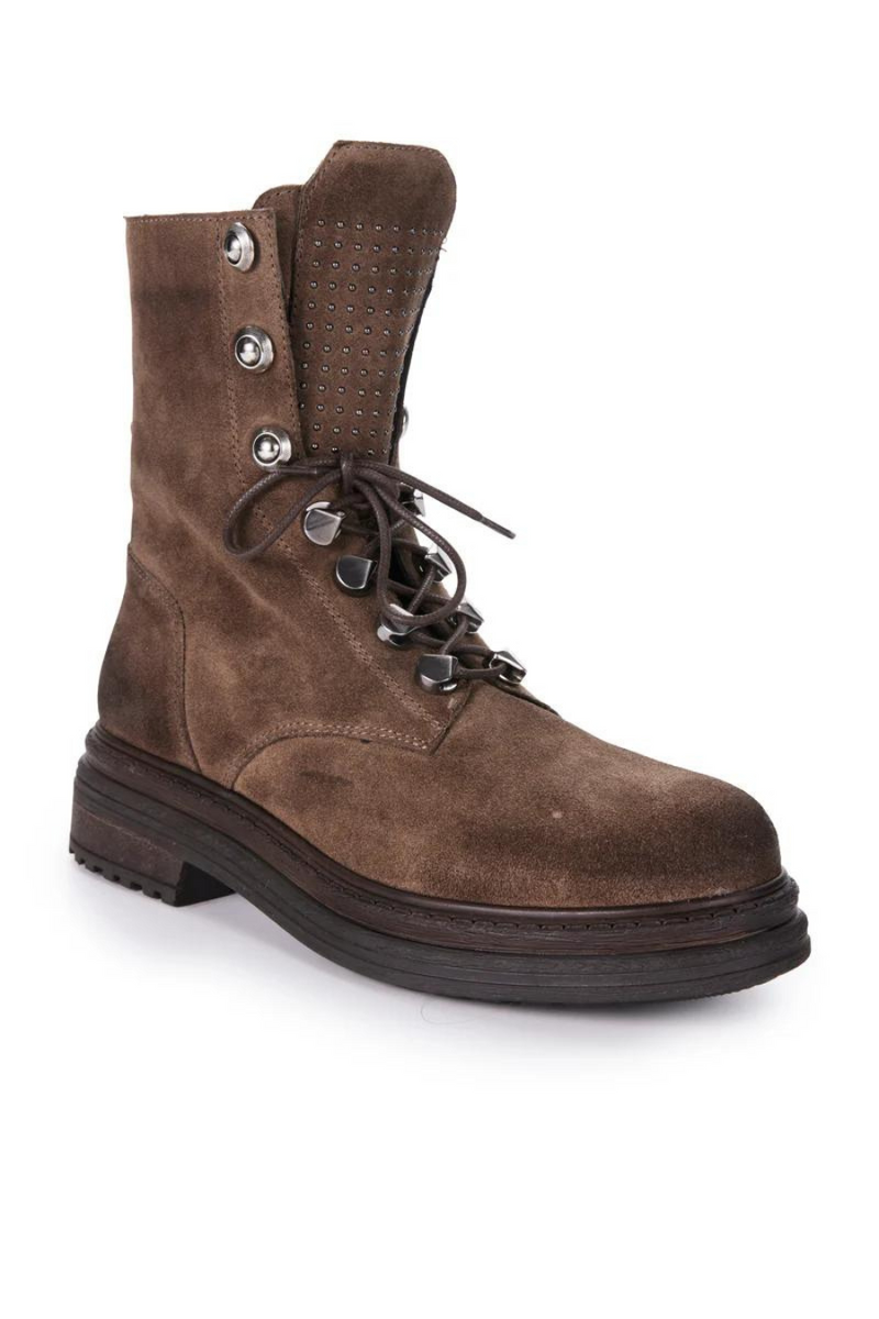 Superstud Suede Boot Mud