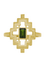 Munay Ring Gold - Chrome Diopside