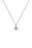 Inka Necklace Sterling Silver - White Zircon