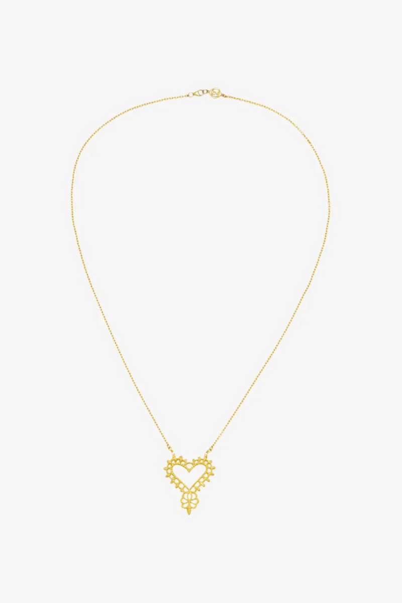 Gypsy Love Necklace Gold