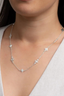 Ayllu Necklace Sterling Silver - White Zircon