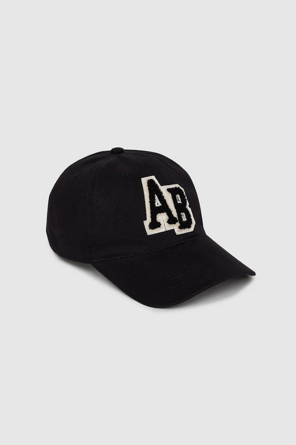 Jeremy Baseball Cap Letterman Black