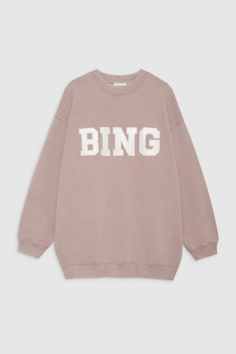 Tyler Sweatshirt Satin Bing Washed Iron