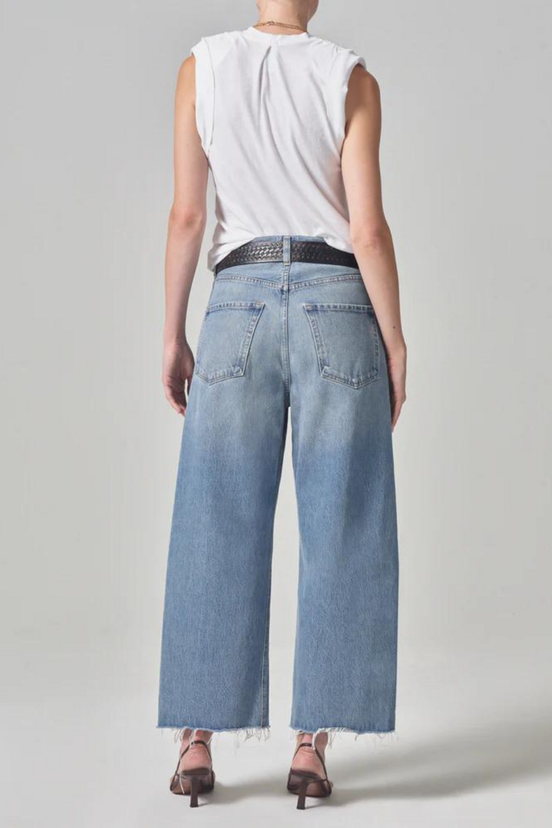 Ayla Raw Hem Crop Sodapop