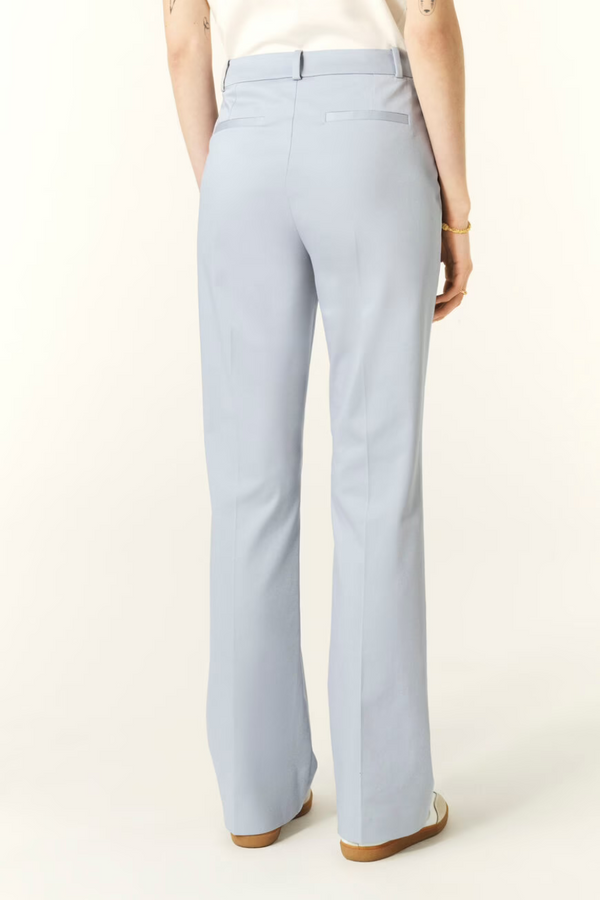 John Flared Trousers Light Blue