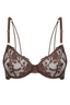 Nicolette Underwire Bra Espresso