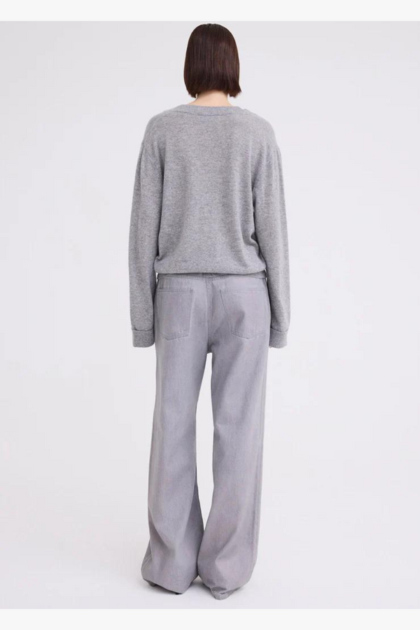 Sharpo Sweater Mid Grey Marle