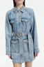 Lyra Denim Mini Dress Coastal Wash