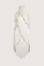 Crown Wrap Scarf Top Ivory