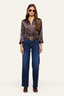 Dani Blouse Midnight Multi Lux Paisley